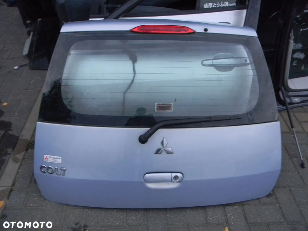 klapa bagażnika tył szyba zderzak MITSUBISHI COLT VI CZ5 5D T42 - 8