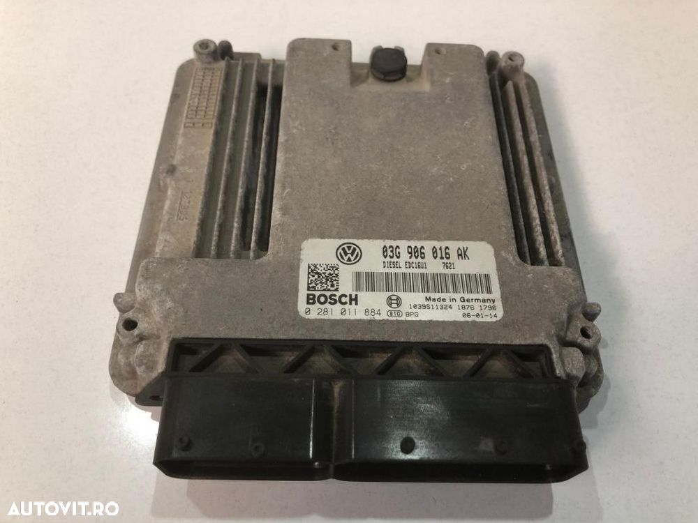 Calculator motor ECU 03g906016ak Seat Leon 2 1P [2005 - 2009] - 1