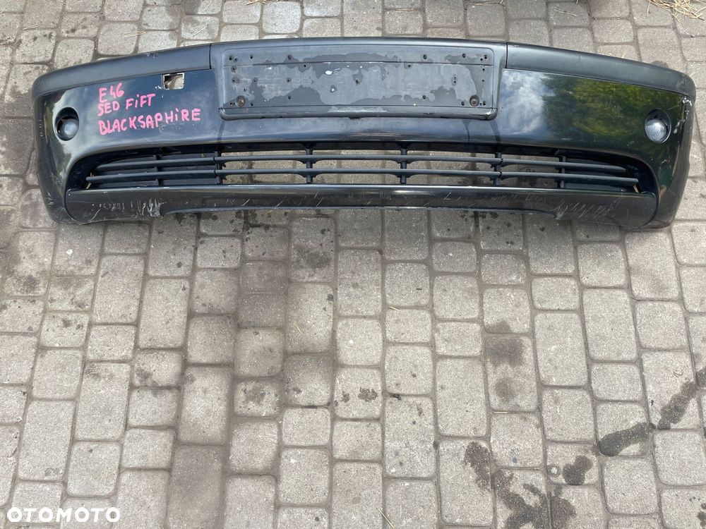 zderzak przód bmw e46 sedan kombi lift blacksaphire - 1