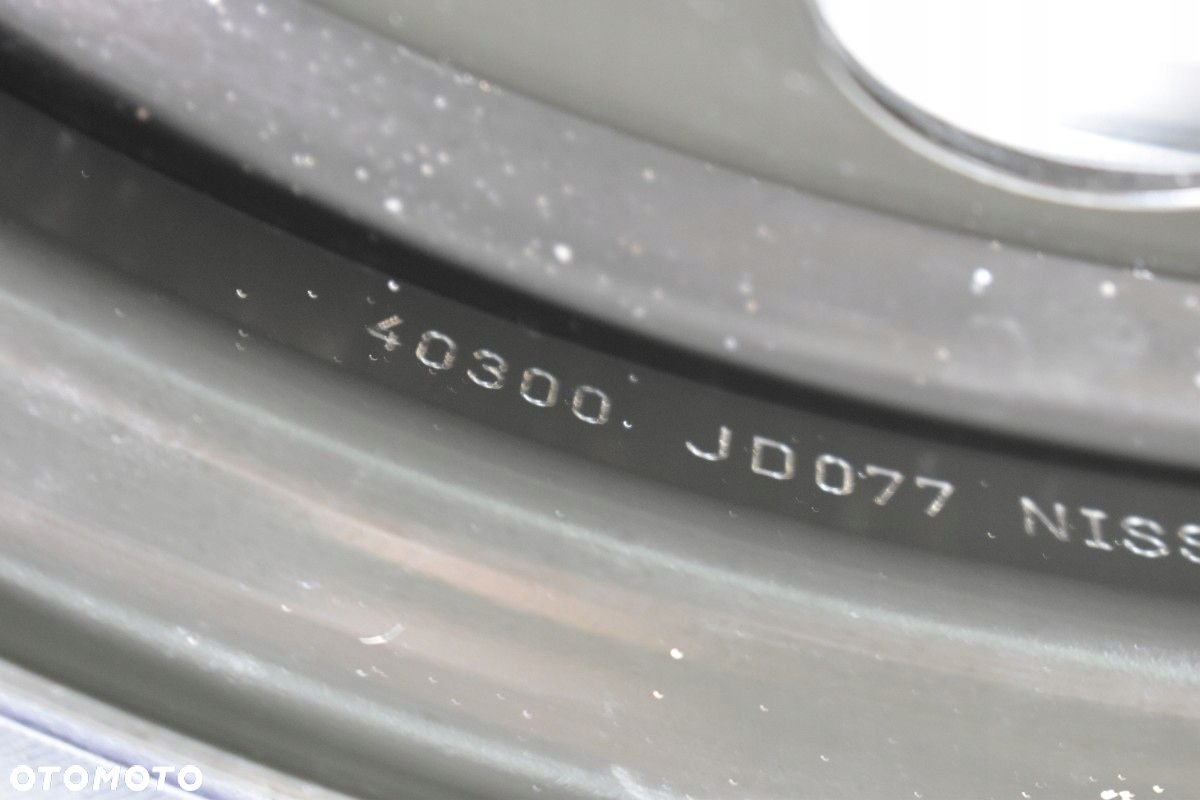 Koło Dojazdowe NISSAN QASHQAI J10 4.0" x 16" 5x114,3 ET40 40300 JD077 - 5