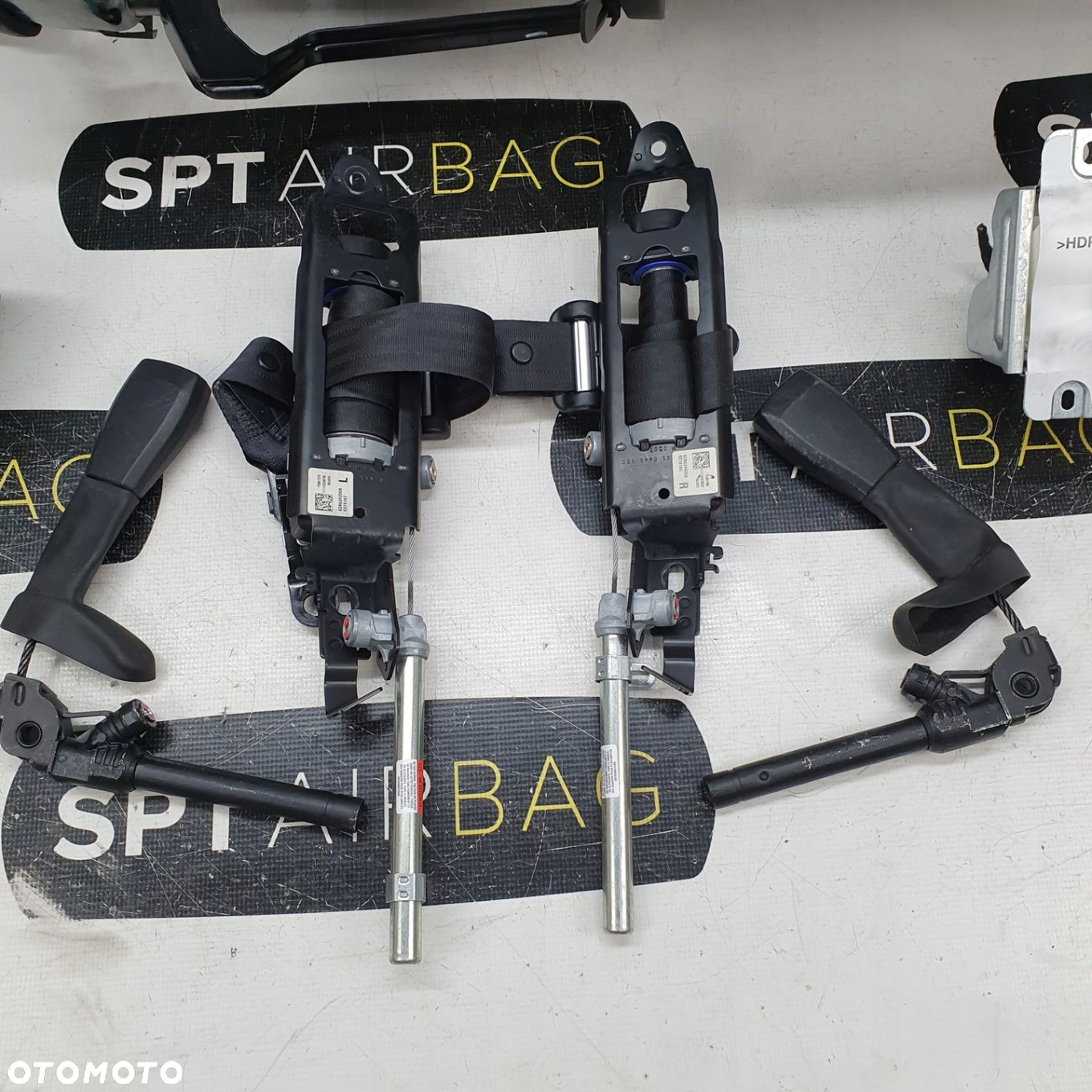 VOLVO XC60 I 1 DESKA ROZDZIELCZA KONSOLA KOKPIT PULPIT PODUSZKI AIRBAG AIR BAG PASY KIT SET - 8