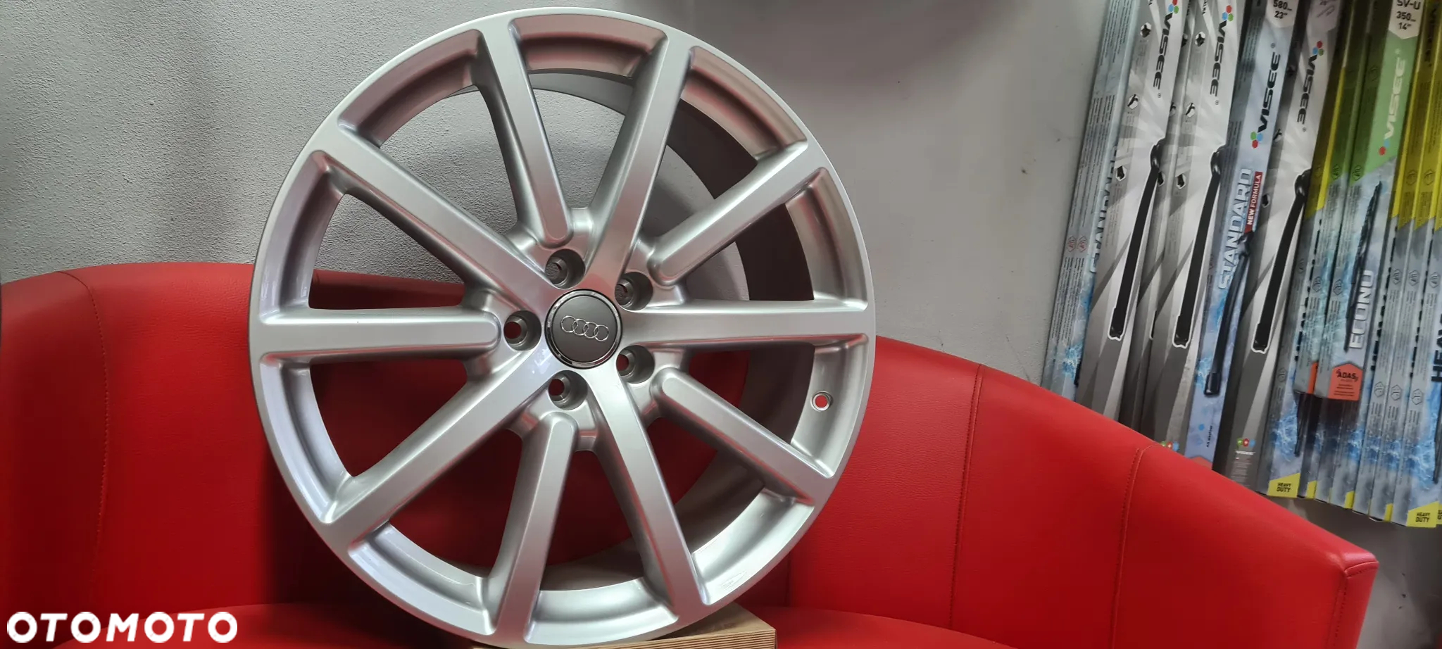 Felgi aluminiowe AUDI 5x112r20 et33 srebrne NOWE!!! - 3