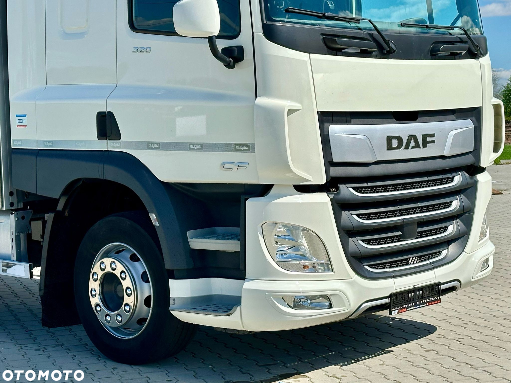 DAF CF 320 / FIRANKA / 21 EUROPALET / SYPIALKA / AUTOMAT / KLIMA POSTOJOWA / 2021 ROK - 10