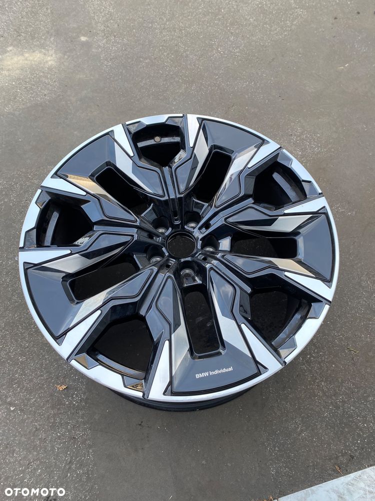 BMW 5 i5 individual G60 G 60 G61 G61 ORYGINALNA ! felga aluminiowa tylna 21 cali 21” 10x21 ET46 5x112 10Jx21 ET 46 5A32501  032611 - 2