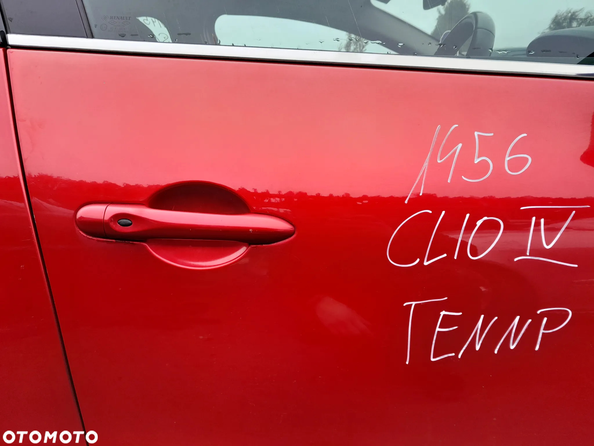 RENAULT CLIO IV DRZWI PRAWE PRZEDNIE PRAWY PRZÓD KOLOR: TENNP - 2