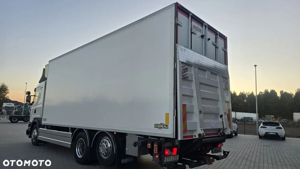 Scania G450 Euro 6 6x2 chłodnia izoterma 18 palet super stan odwierty kurierka! świeży import! - 5