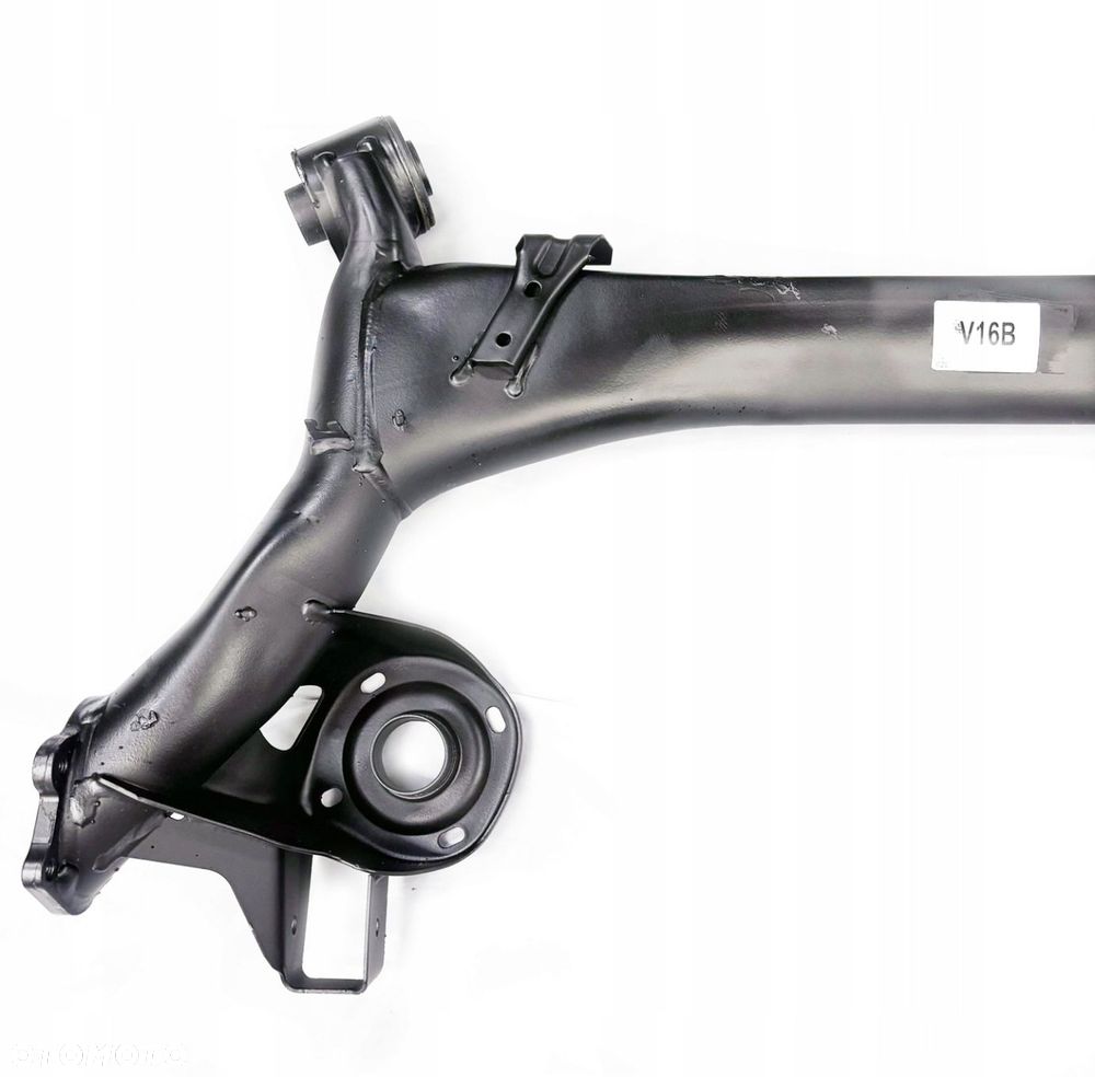 Tylna belka, oś tył, Audi A2 8Z0 2000 - 2005 - hamulce bębnowe - 2