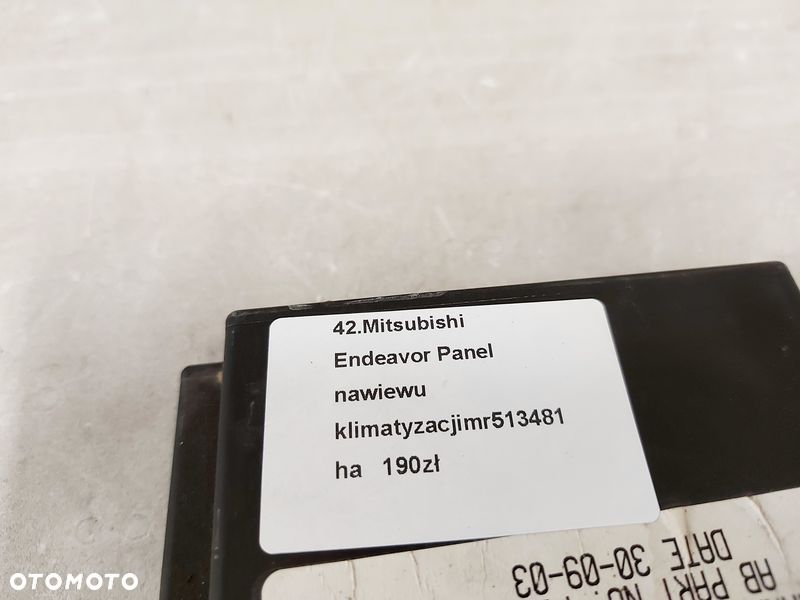 mitsubishi endeavor panel nawiewu klimatyzacji mr513481ha - 5