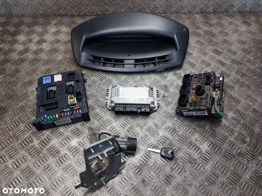 ZESTAW STARTOWY CITROEN C4 I 1.6 16V 9657489480 9660105980 9661682980 - 1