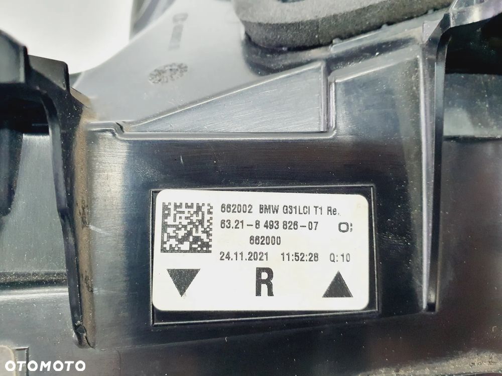 BMW 5 G31 COMBI LIFT LAMPA PRAWA TYŁ TYLNA 20r+ 8493826 ORYG EU!!! - 6