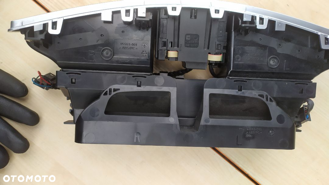 mercedes s 221 cl 216 panel zegarek kratka panel klimatyzacji ramka dekor - 4