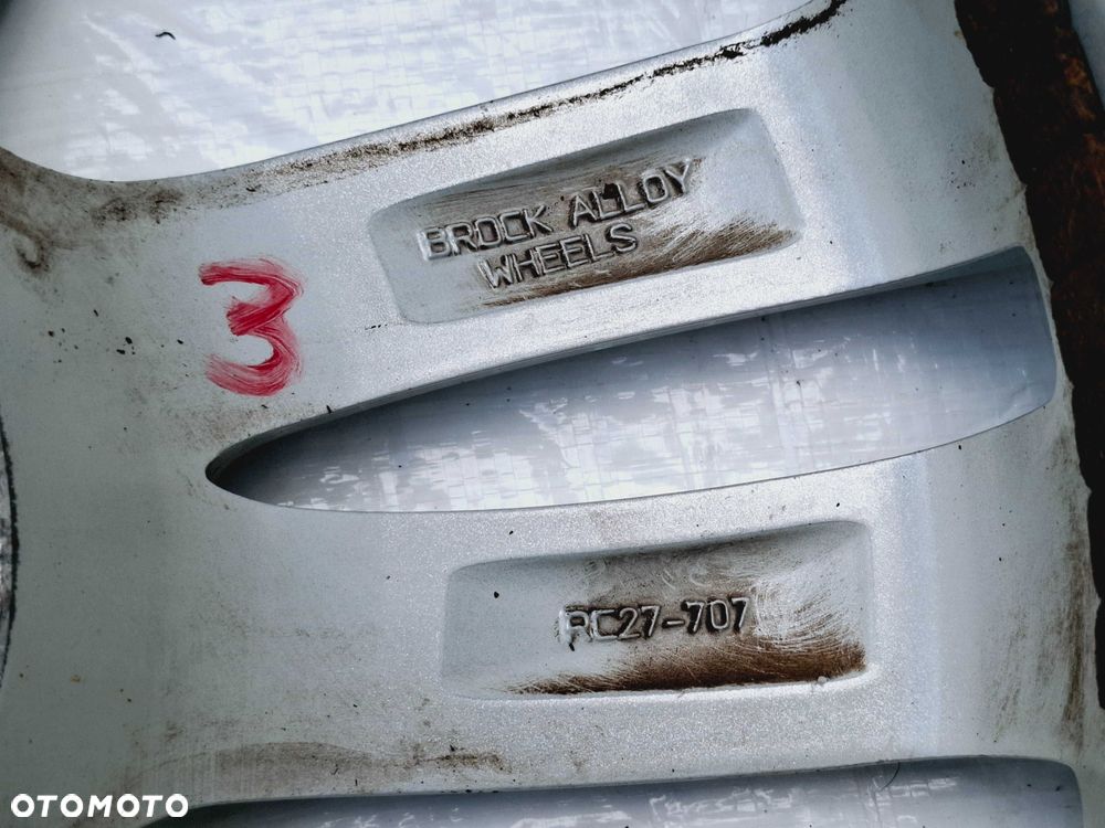 felga aluminiowa alufelga brock alloy kba 49465 audi a6 c6 17 cali 4f0 - 7