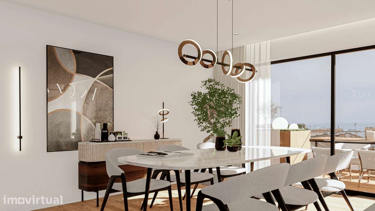 Excelente apartamento T3 novo e recuado em Espinho - Grande imagem: 4/40