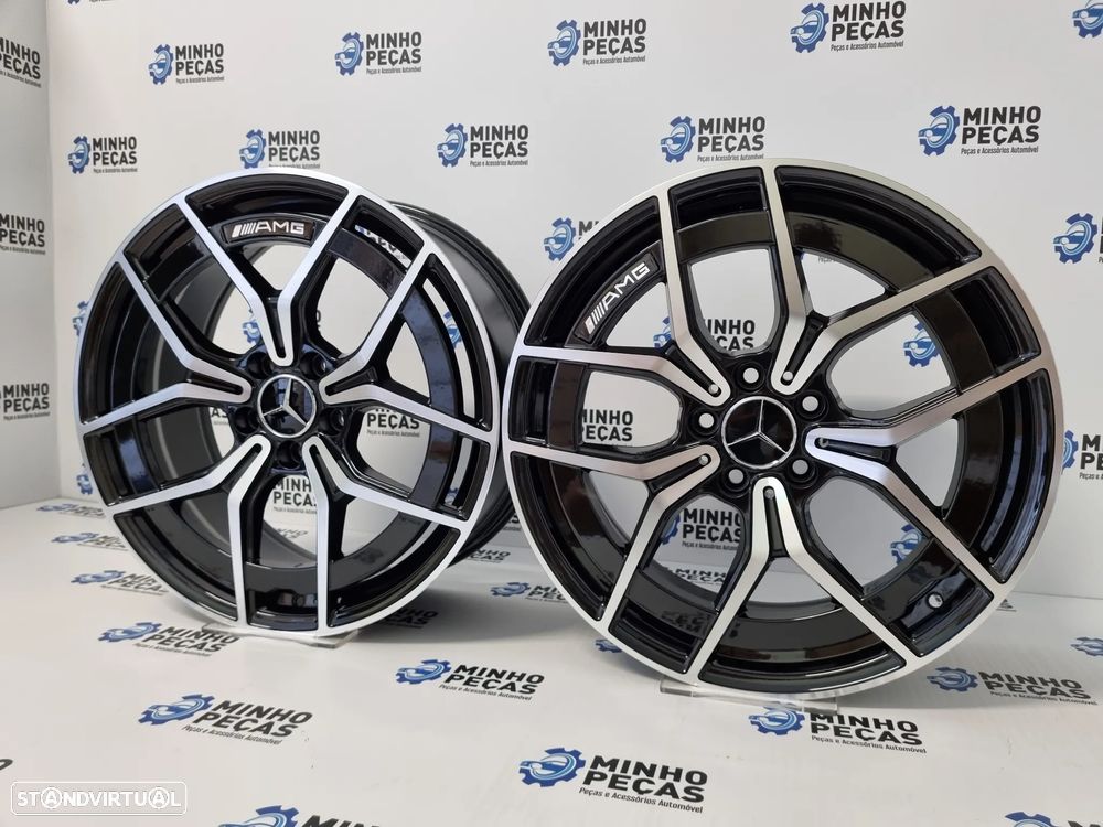 Jantes Mercedes Novo Class C e E AMG em 19 - 3