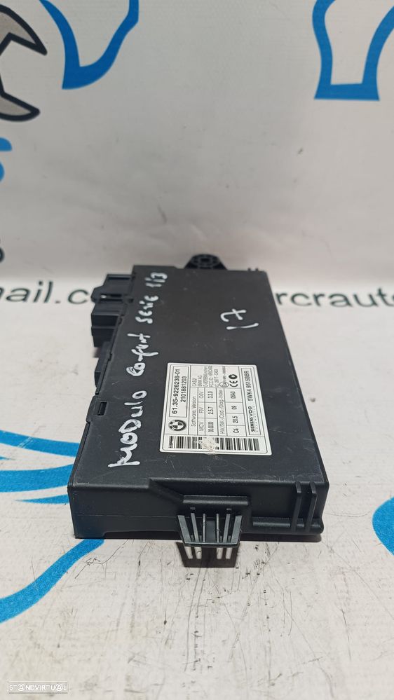 CENTRALINA CONTROL INGNIÇÃO BMW SERIE 1 E81 61359226238 9226238 5WK49515BBR SERIE 1 E87 E82 COUPE E88 CABRIO X1 E84 SERIE 3 E90 E91 E92 COUPE E93 CABRIO X3 F25 Z4 E89 - 6