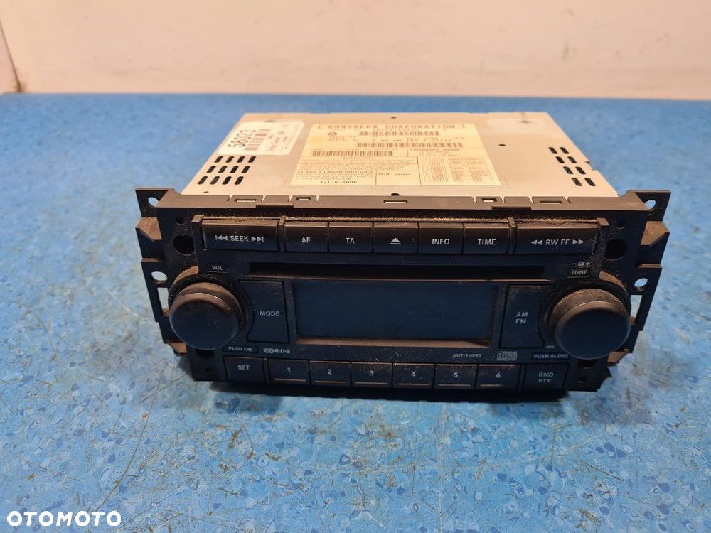 DODGE CALIBER RADIO P05091509AG - 1