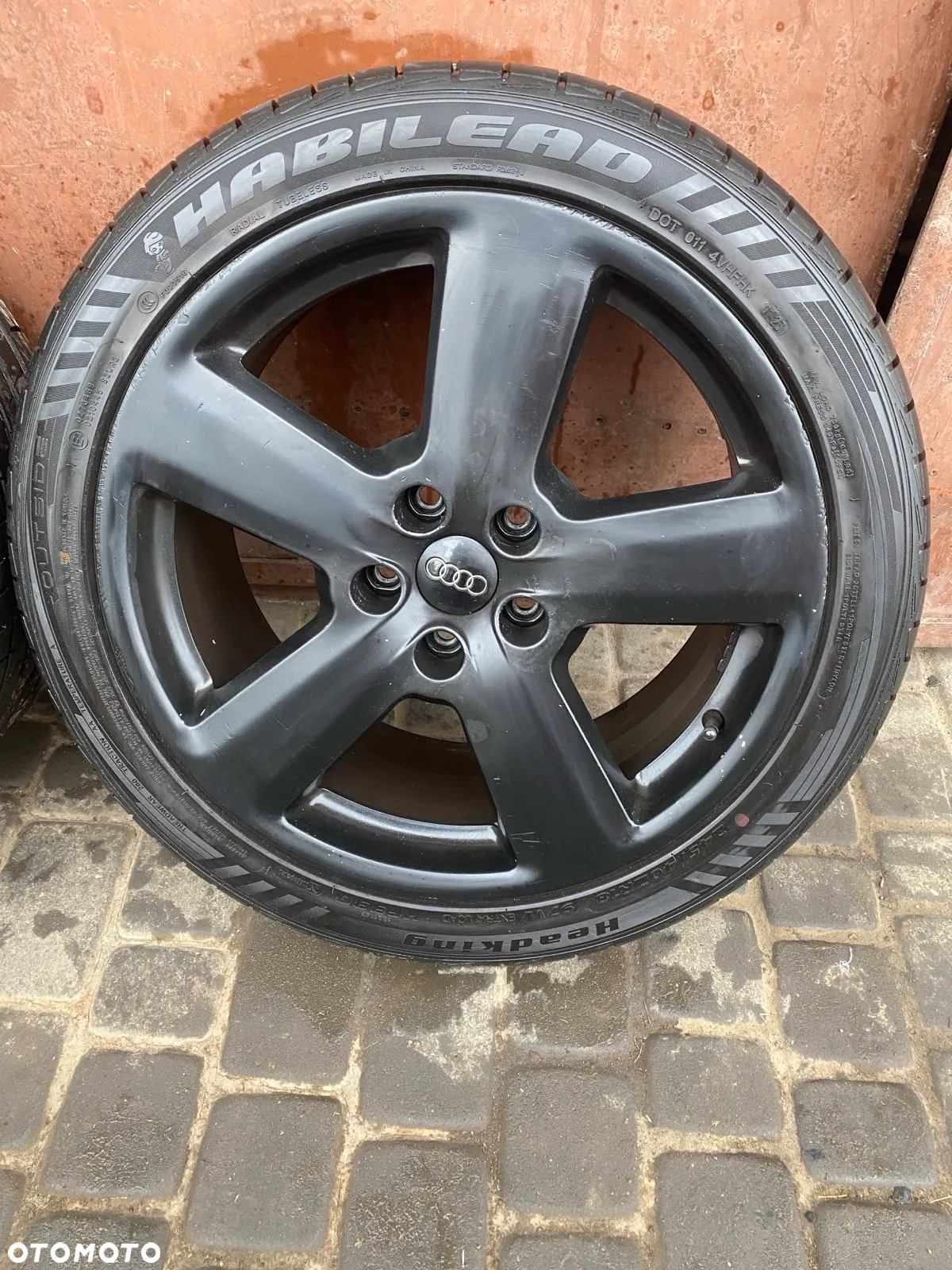 Felgi alufelgi koła 18 5x112 Audi łopaty opony lato 2023 rok 245/40/18 - 17