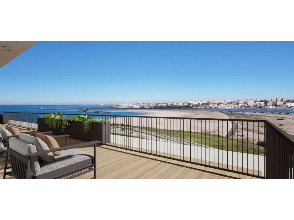 Apartamento T3 | Living Sea | Vista Mar | Canidelo , V.N.Gaia - Grande imagem: 2/25