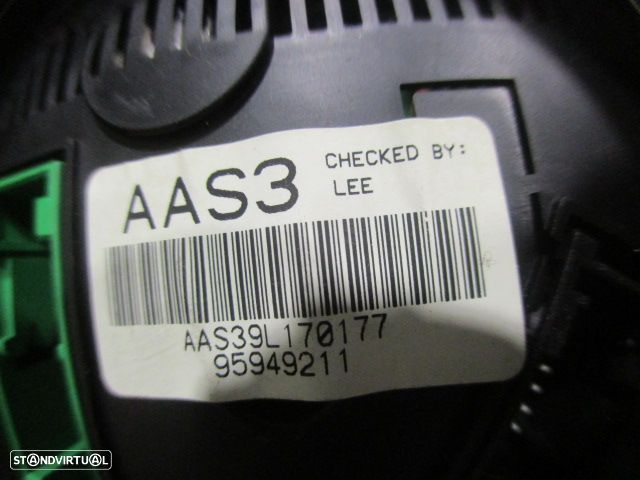 Quadrante 95949211 CHEVROLET SPARK 2010 1.0 68CV 5P PRETO HM/H DIGITAL - 5