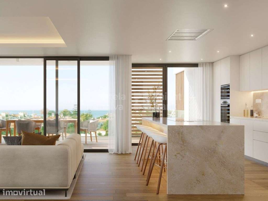 Apartamento T2 com terraço, localizado na Parede, Cascais - Grande imagem: 4/40