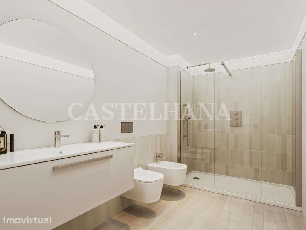 Apartamento T0 com varanda em novo empreendimento na Graça - Grande imagem: 4/45