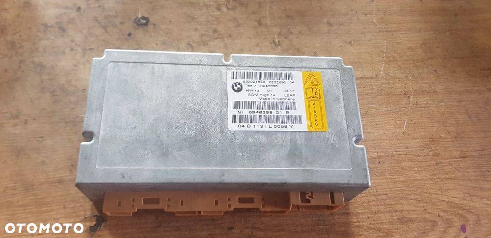 BMW E60 E61 MODUŁ PODUSZEK AIRBAG 6946388 - 1