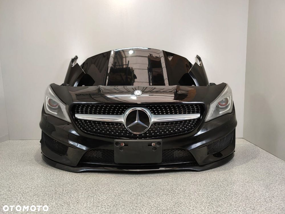 MERCEDES CLA W117 AMG PRZÓD ZDERZAK PAS LAMPY MASKA - 1