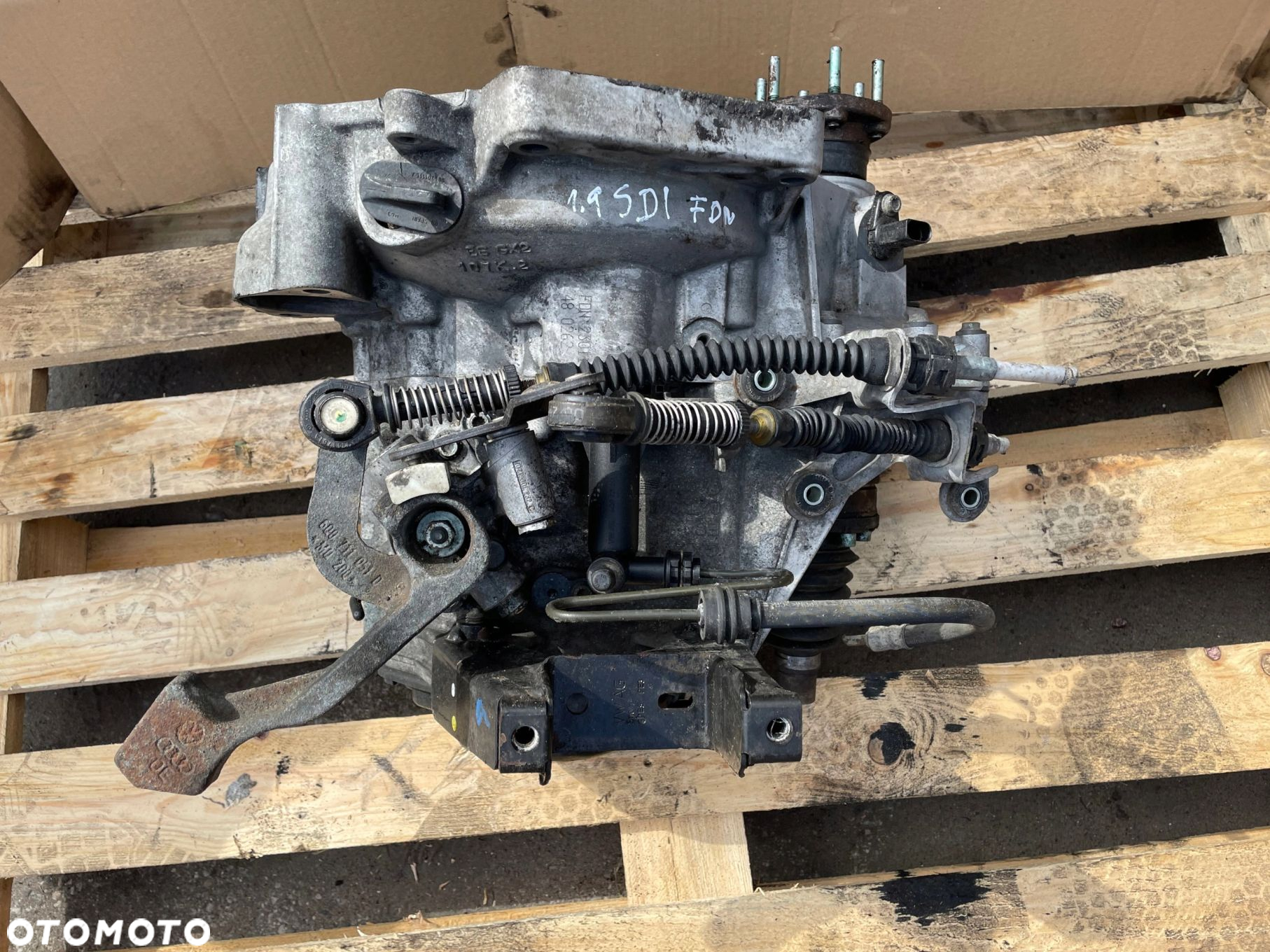 SKRZYNIA BIEGÓW FABIA VW POLO IBIZA 1.9 SDI FDN - 7