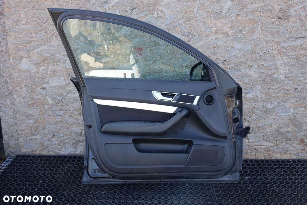 DRZWI LEWE PRZEDNIE CZARNA PERŁA AUDI A6 C6 232323232 - 5