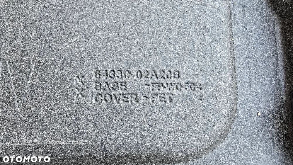Toyota Auris I Lift 10-12 Półka Bagażnika Tył - 4