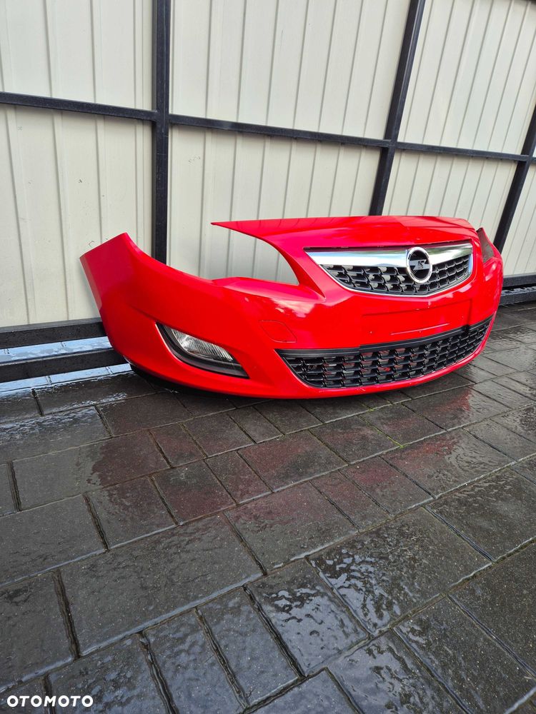 Zderzak przód przedni Opel Astra J rok 11 kod lak Z50B kompletny - 2
