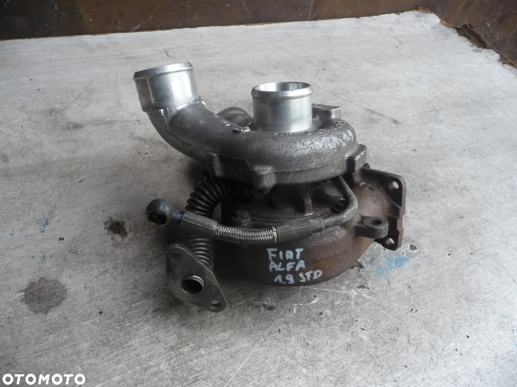 FIAT STILO MULTIPLA ALFA 147 156 LANCIA LYBRA 1.9 JTD TURBINA TURBOSPRĘŻARKA 46786078 - 2