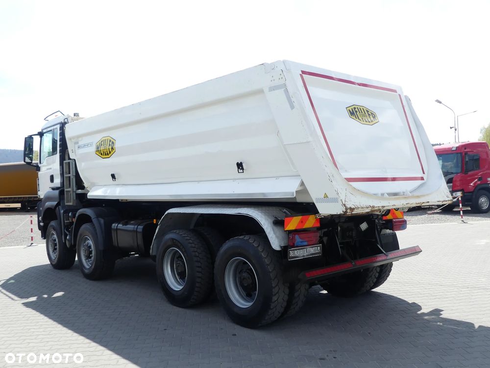 MAN TGS 41.460 / 8x8 / WYWROTKA MEILLER / MANUAL / NISKI PRZEBIEG / - 12