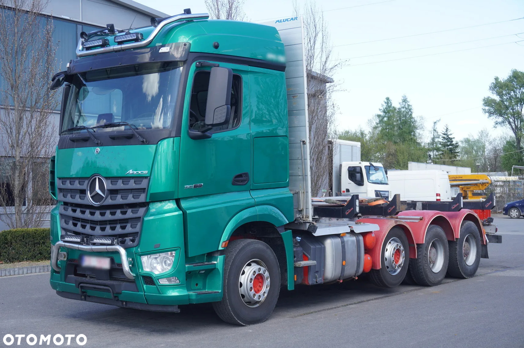 Mercedes-Benz Arocs 3563 8×4 / 630 KM / oś skrętna / Zabudowa z kłonicami - 4