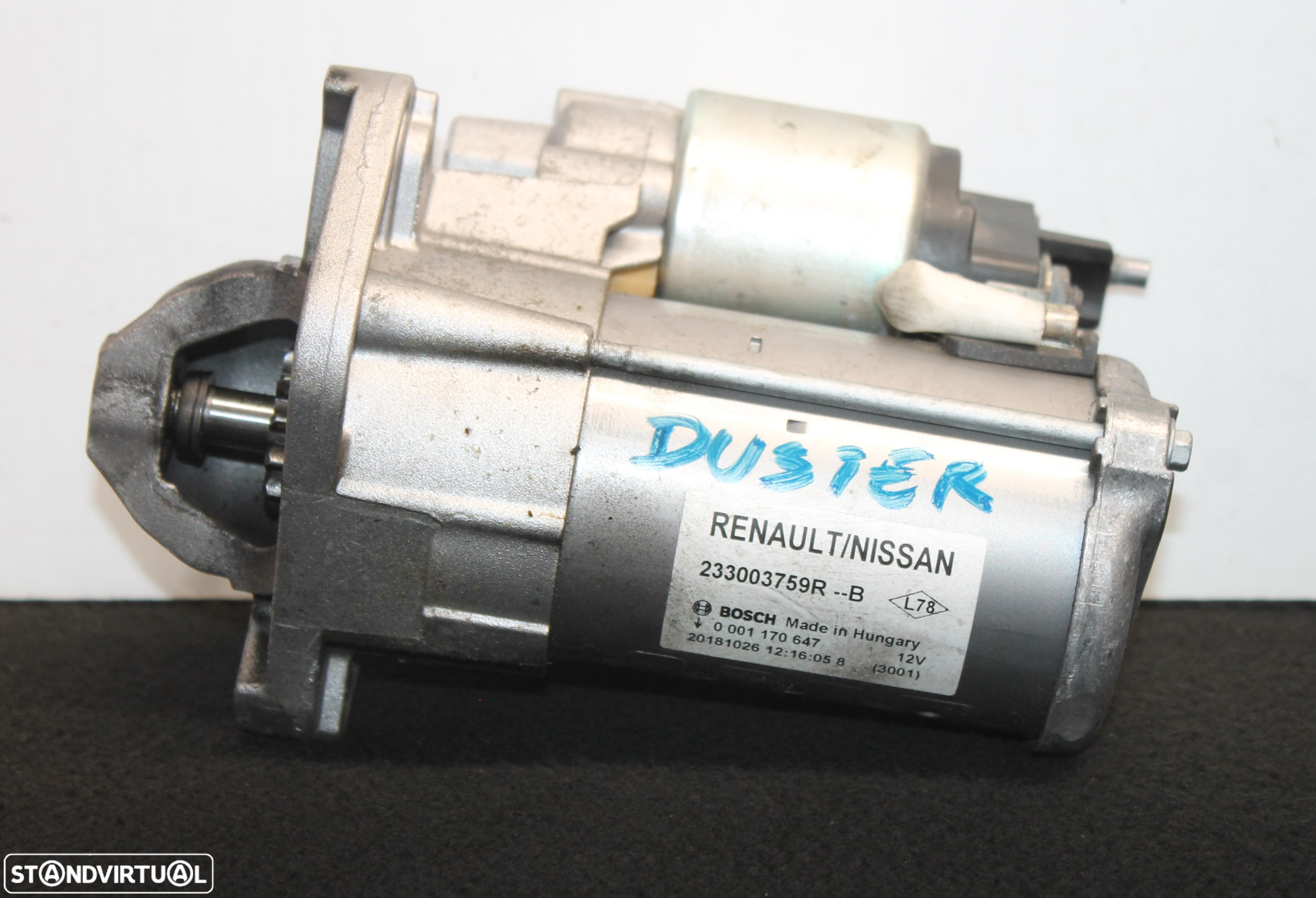 MOTOR DE ARRANQUE DACIA DUSTER - 2