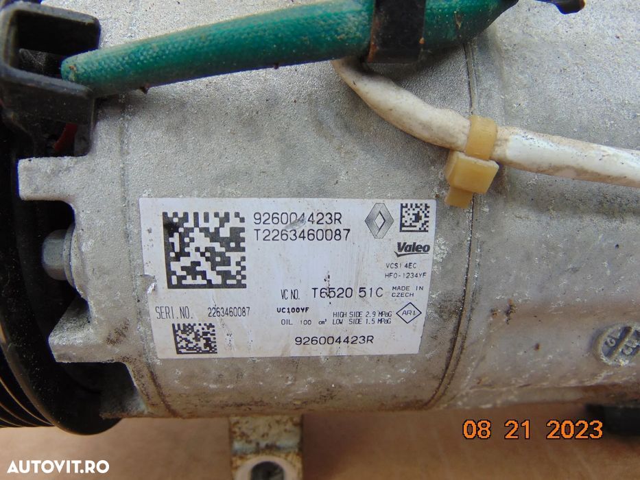 Compresor clima Renault 1.0 Clio 5 Captur 1.0tce  r - 2