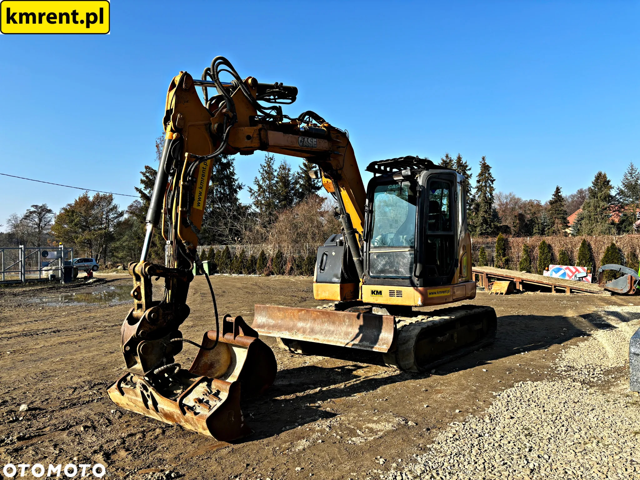 Case CX75C SR KOPARKA GĄSIENICOWA 2015R. | JCB 8085 MECALAC 8 MCR 10 MCR - 9
