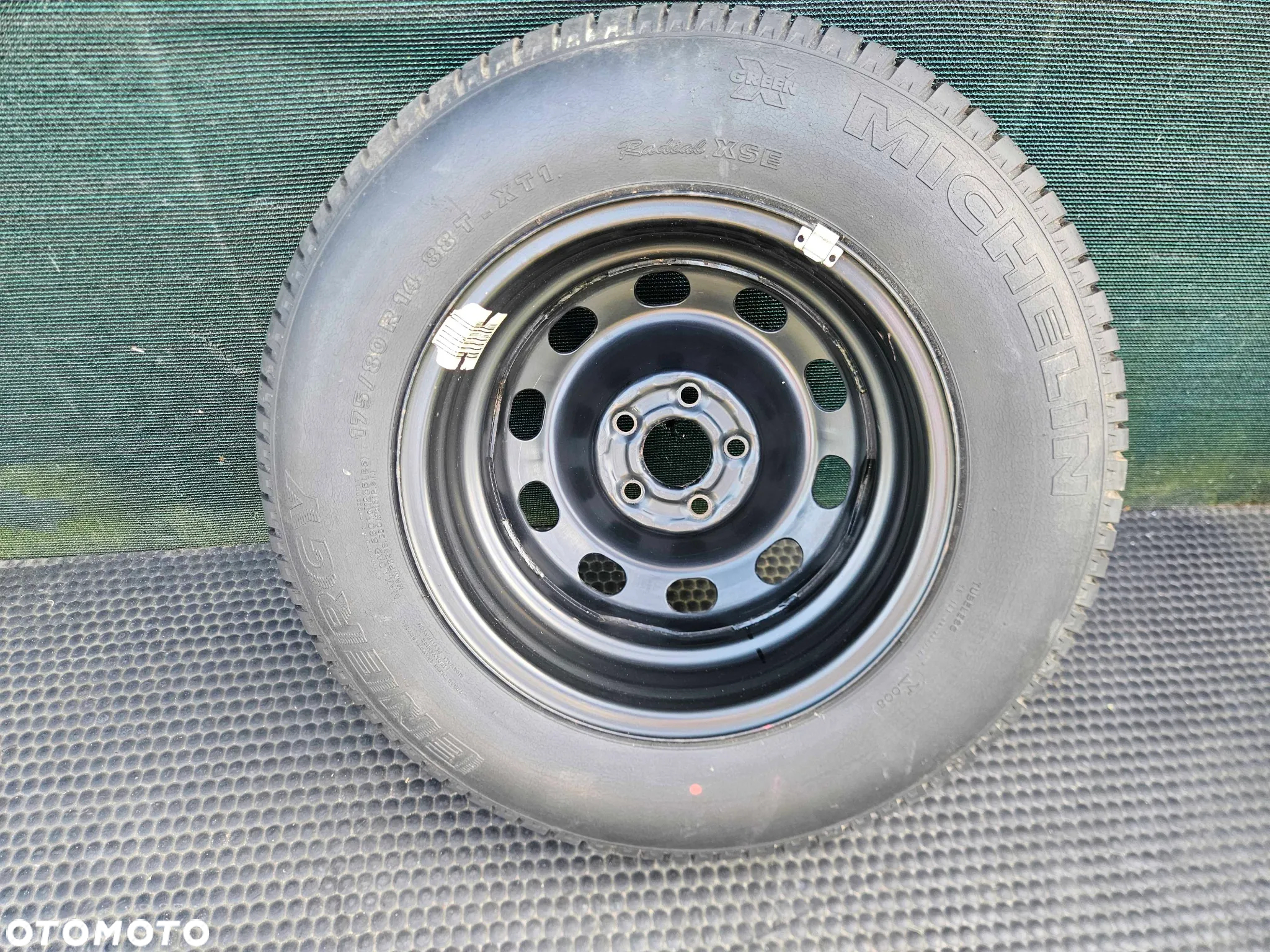 Kolo 1J0601027J Felga Blaszak Zapasowe R14 5x100 6J ET38 Stalowe Opona Letnia 175/80 VW Golf IV 4 Audi Skoda Seat - 27
