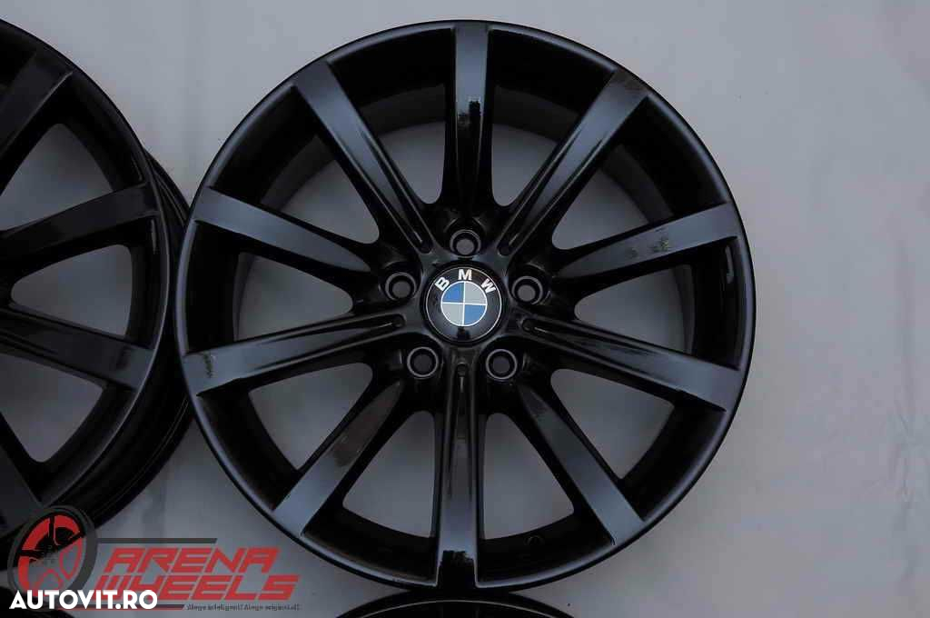Jante Noi 18 inch Originale BMW Seria 5 F10 F11 F12 F13 F06 R18 Negru - 3