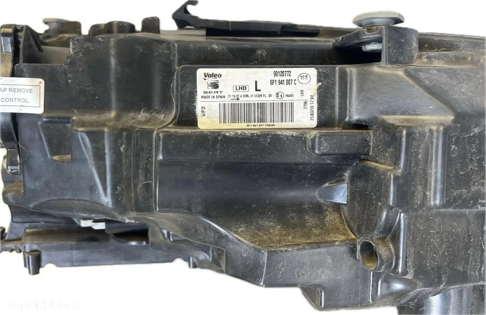 SEAT ARONA IBIZA 17-22 LAMPA LEWY PRZÓD 6F1941007C - 5