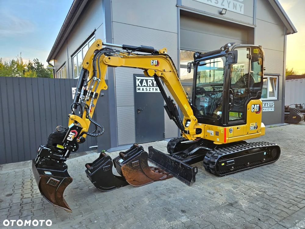 Caterpillar MINIKOPARKA CAT CATERPILLAR 302.7 302.7CR302 302.7 CR 303 304 2023R. DEMO ROTOTILT - 17