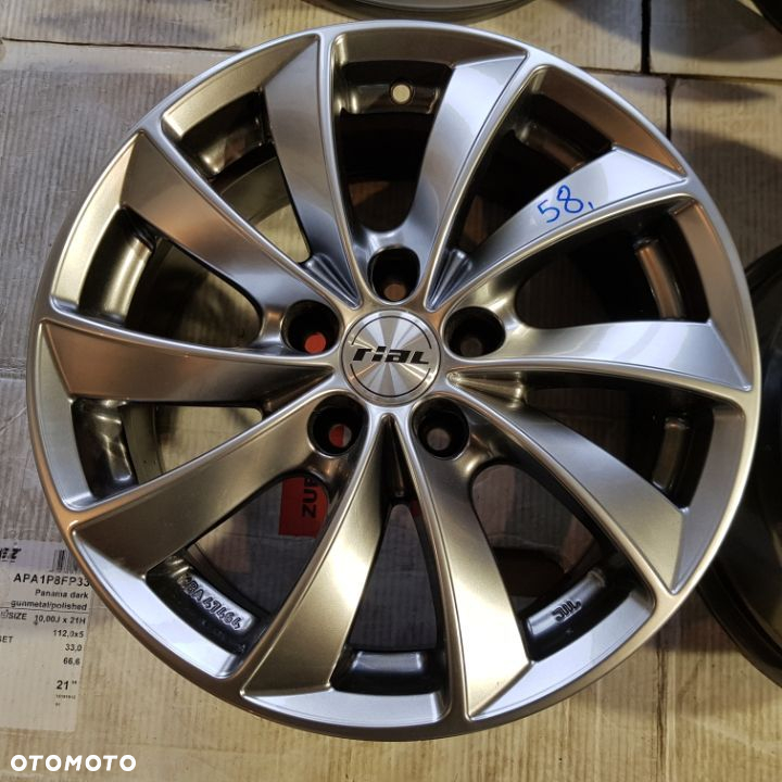 4x 7,5x16 ET38 5x112 Nowy komplet felg aluminiowych Audi, Seat, VW,Skoda, Mercedes - 3