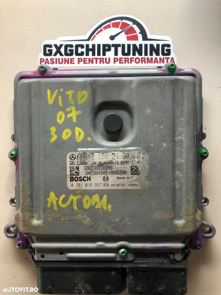 Calculator motor Mercedes Sprinter 3.0CDI 0281015927 A6421502430 - 1