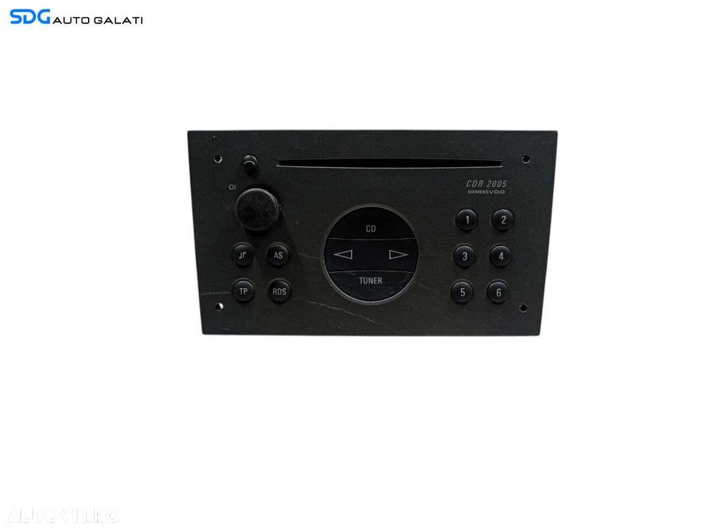 Radio CD Player CD30 MP3 Opel Astra H 2004 - 2010 Cod 330886636 [LR0916] - 1