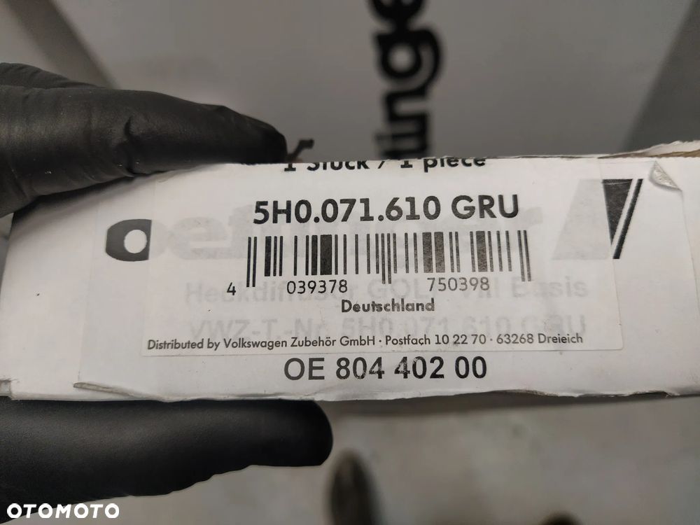 VW GOLF 8 VIII 20- DYFUZOR ZDERZAKA SPOILER DACHOWY SKRAJNY SPOILERY PROGOWE BOCZNE LEWA PRAWA DOKŁADKA ZDERZAKA PRZEDNIEGO NOWY ORYGINAŁ - 37