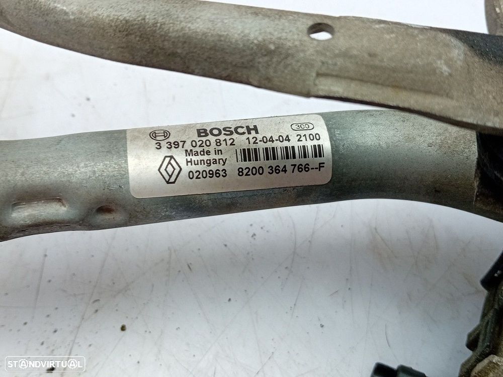 Motor limpa vidros frente RENAULT Twingo II (CN0_) - 4