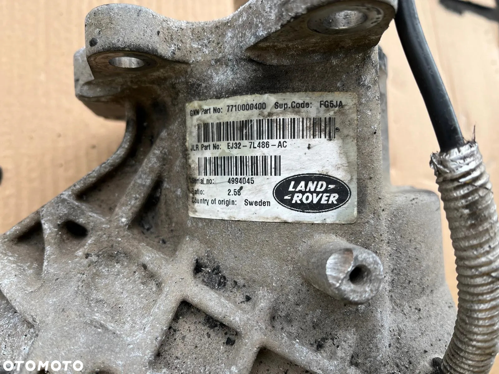 Reduktor skrzynia kątowa EJ32-7L486 Land Rover Discovery Sport L550 2.0 D - 3
