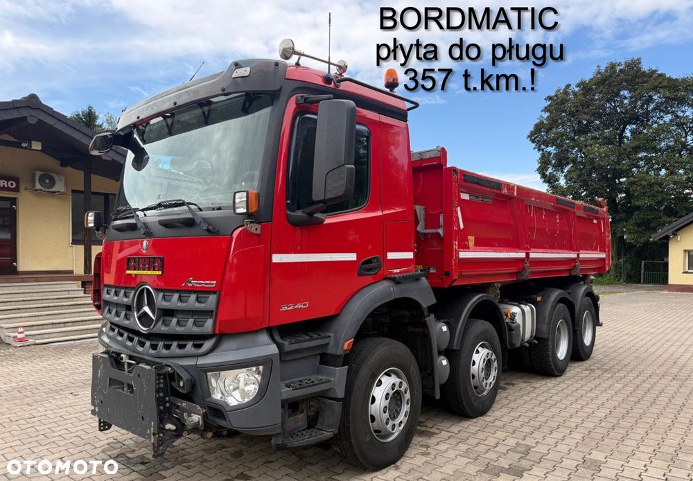 Mercedes-Benz 3240 AROCS wywrotka 8x4, 3-str. MEILLER, BORDMATIC, 357 t.km.!