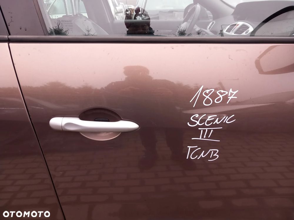 RENAULT SCENIC III DRZWI PRAWE PRZEDNIE PRAWY PRZÓD KOLOR: TECNB - 2