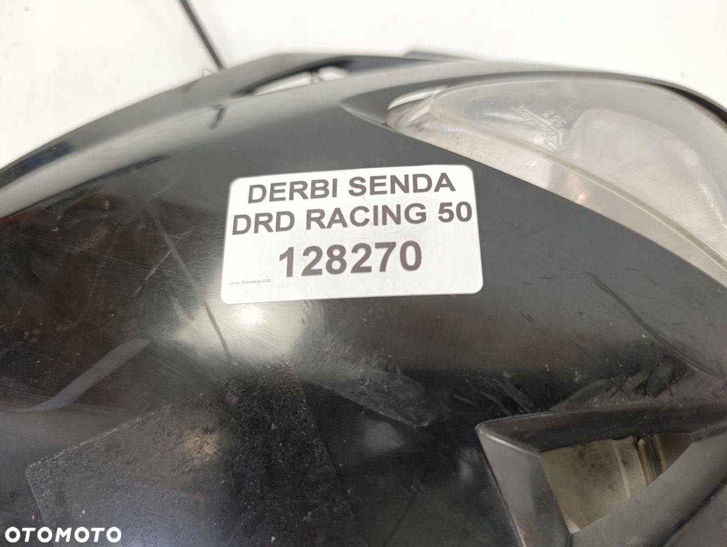 DERBI SENDA DRD RACING 50 CZACHA CZASZA  LAMPA PRZÓD - 6